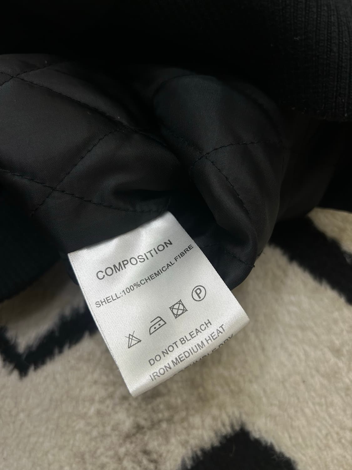 [L]매드니스 MA-1 자수 패치 자켓/블랙 상품이미지5