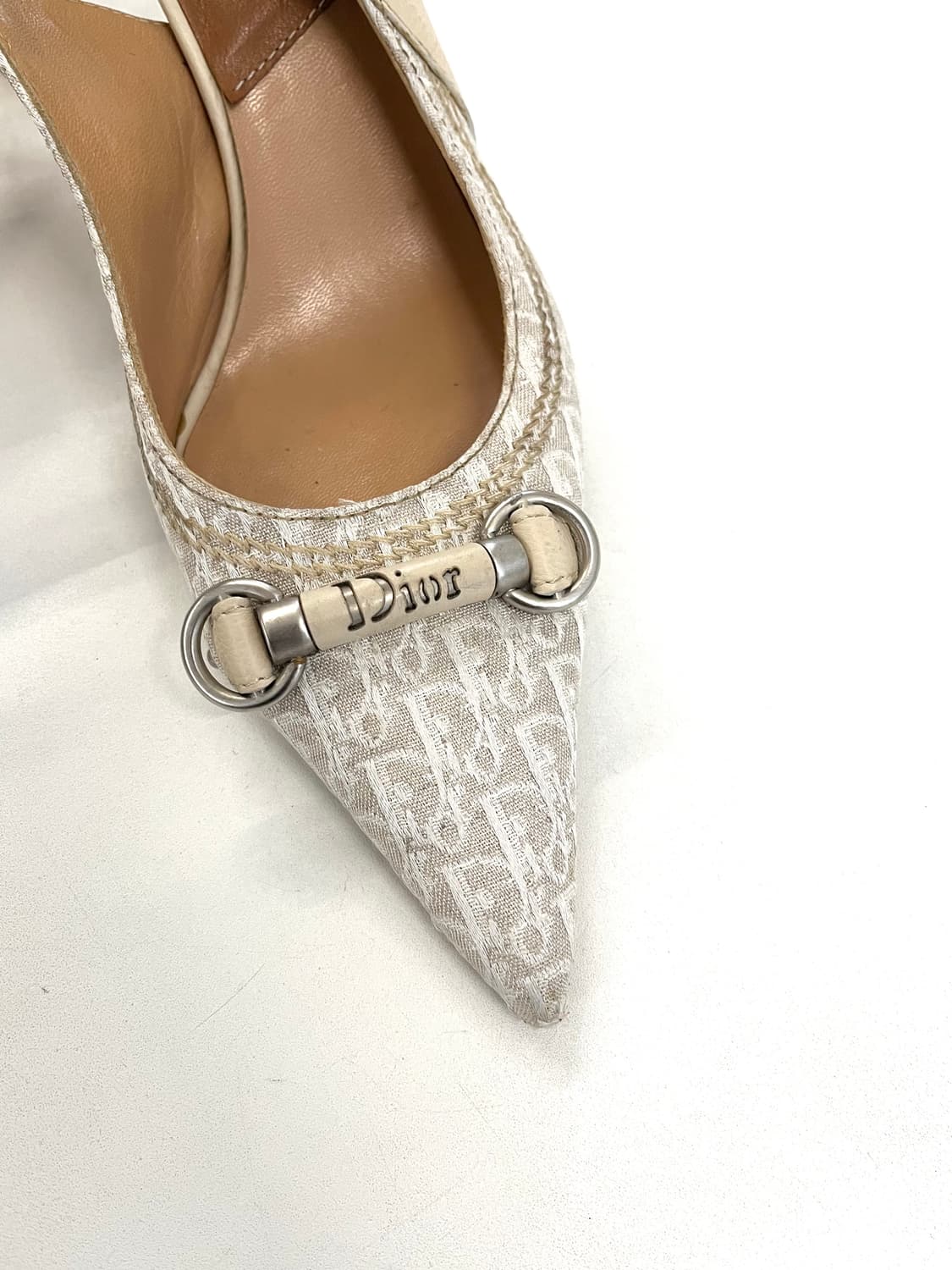 크리스찬 디올 2004 존갈리아노 오블리크 펌프스 상품이미지4