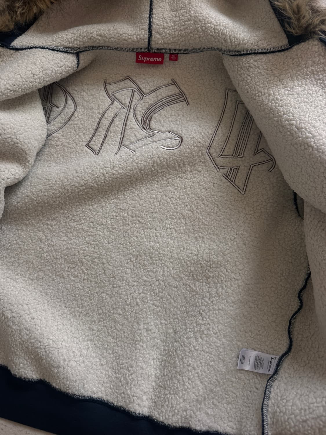 슈프림 포우 퍼 후드집업 상품이미지3