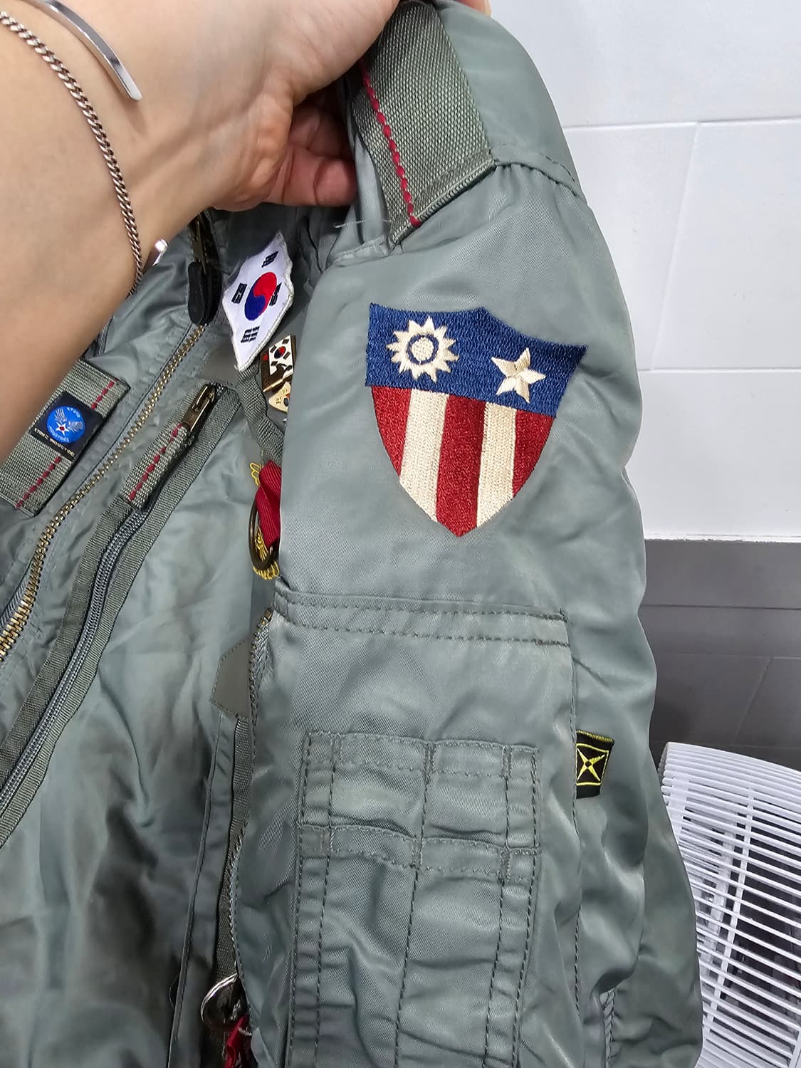 엑스톤즈 MA-1항공점퍼 상품이미지9