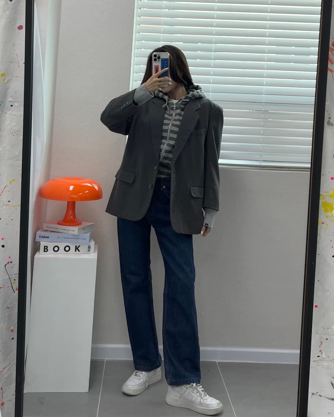 (M)빈티지 울 블레이져-M1475 상품이미지7