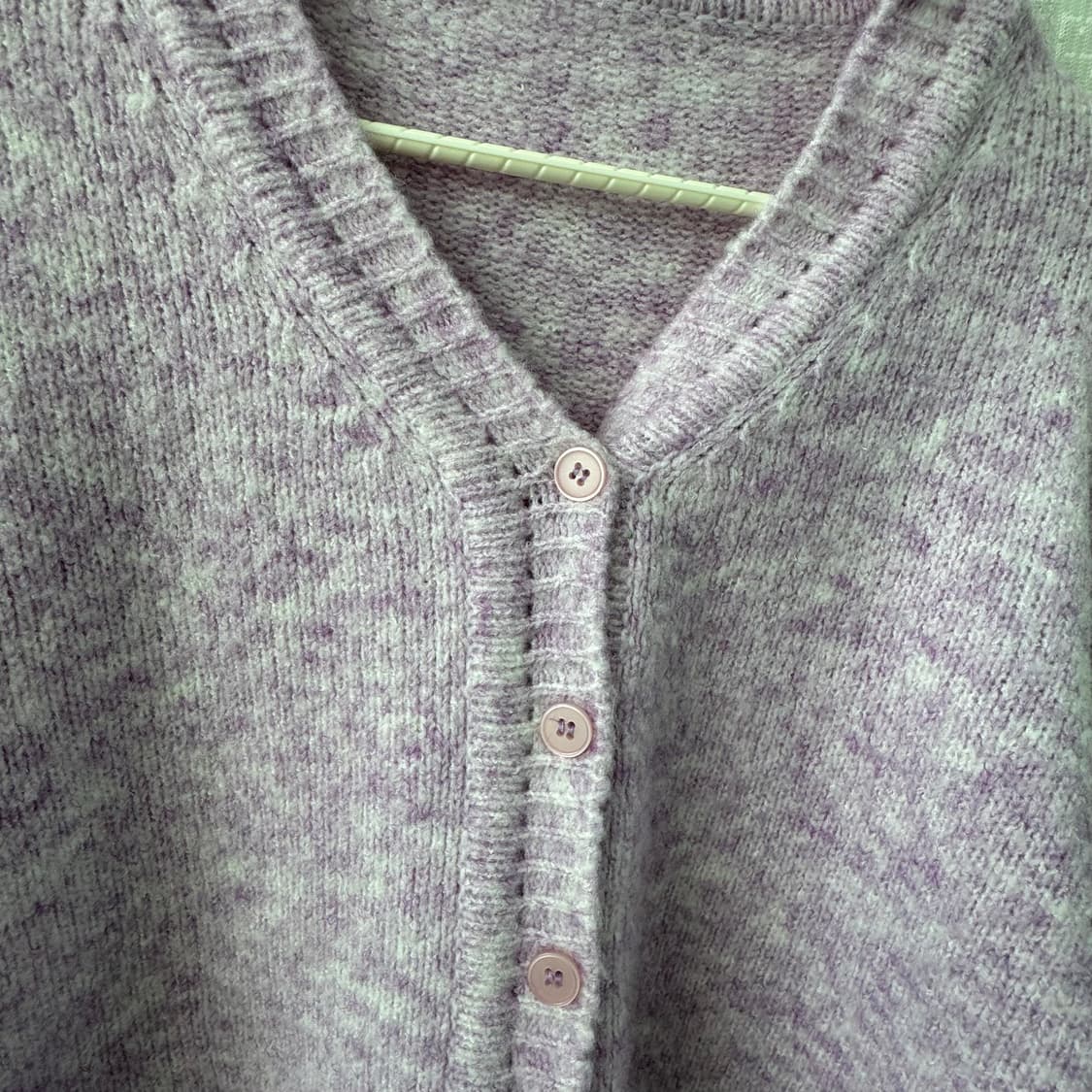라벤더 색감 예쁜 니트 가디건 상품이미지8