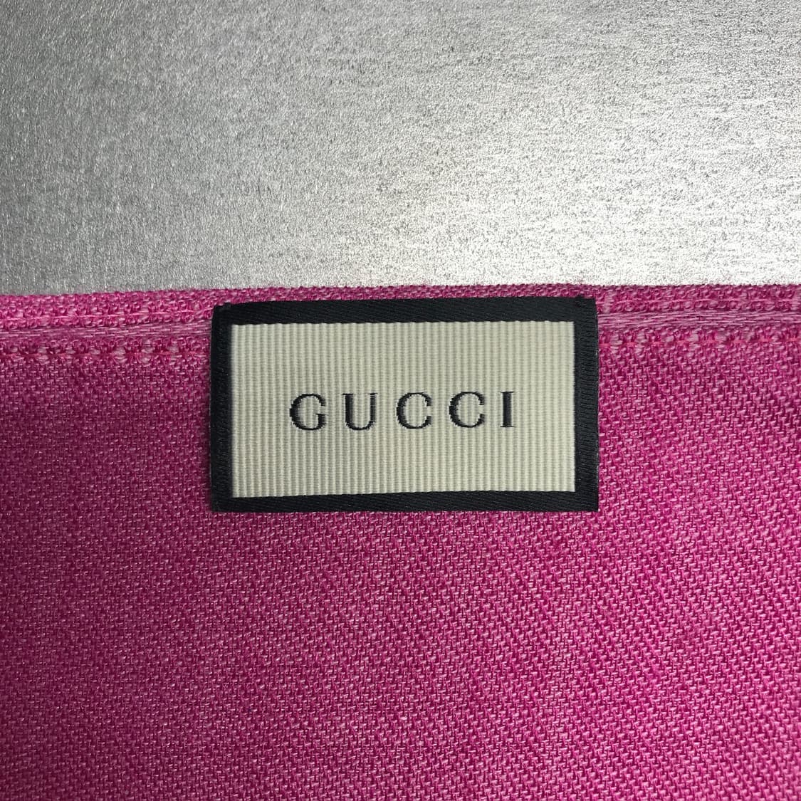 구찌 핑크 스카프 새상품 상품이미지4