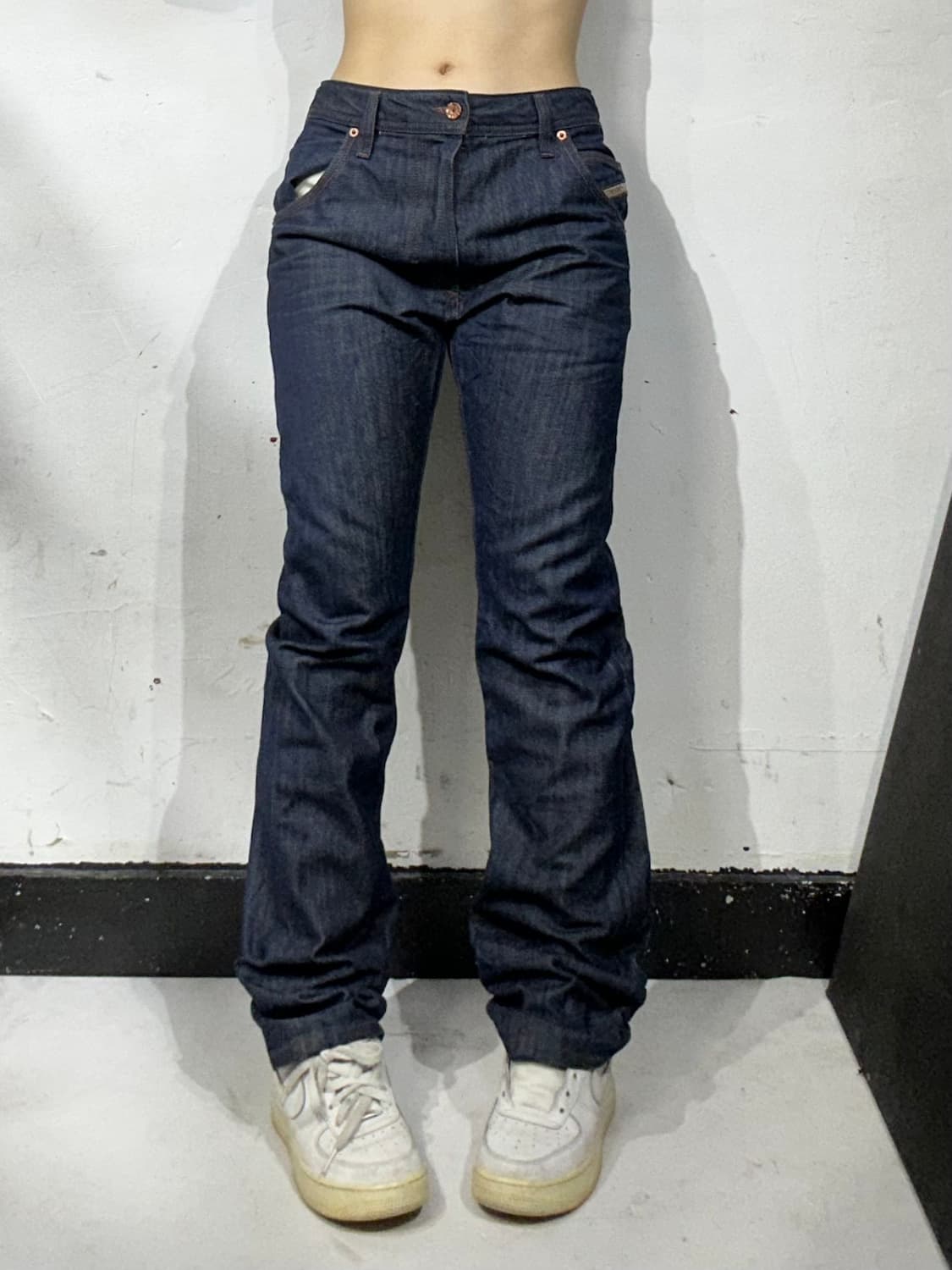 디젤 keooley 진청 데님 팬츠 상품이미지2