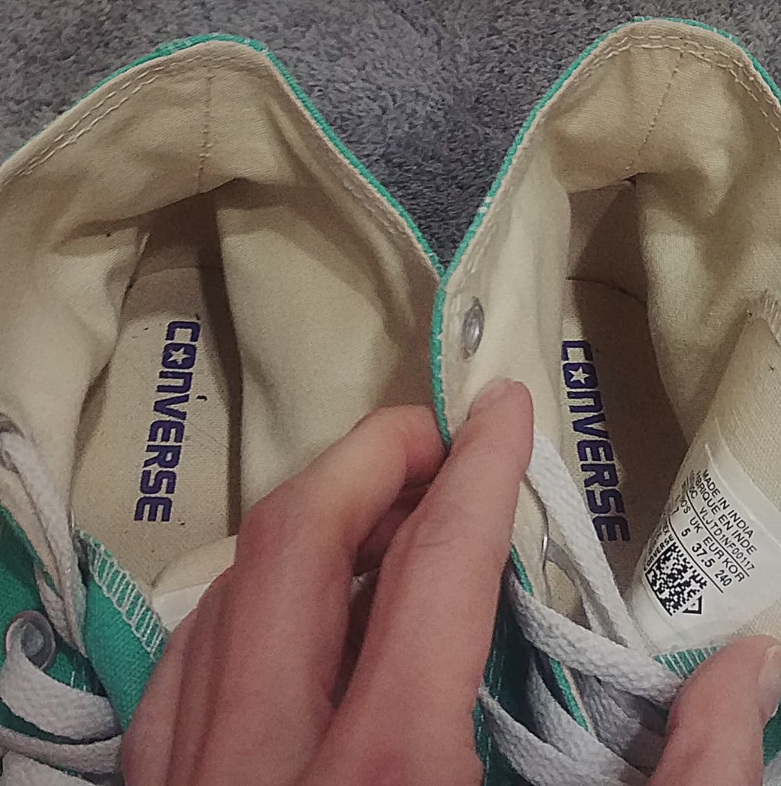 컨버스 Converse 척테일러 올스타 하이 민트/37.5 상품이미지6