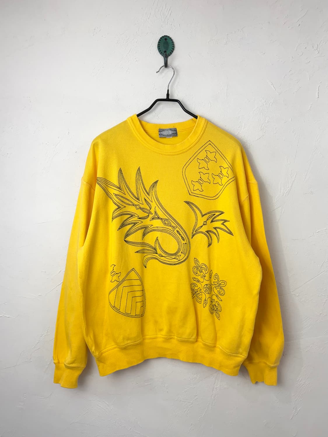 90s LAGACHE 자수 스웻셔츠 상품이미지1