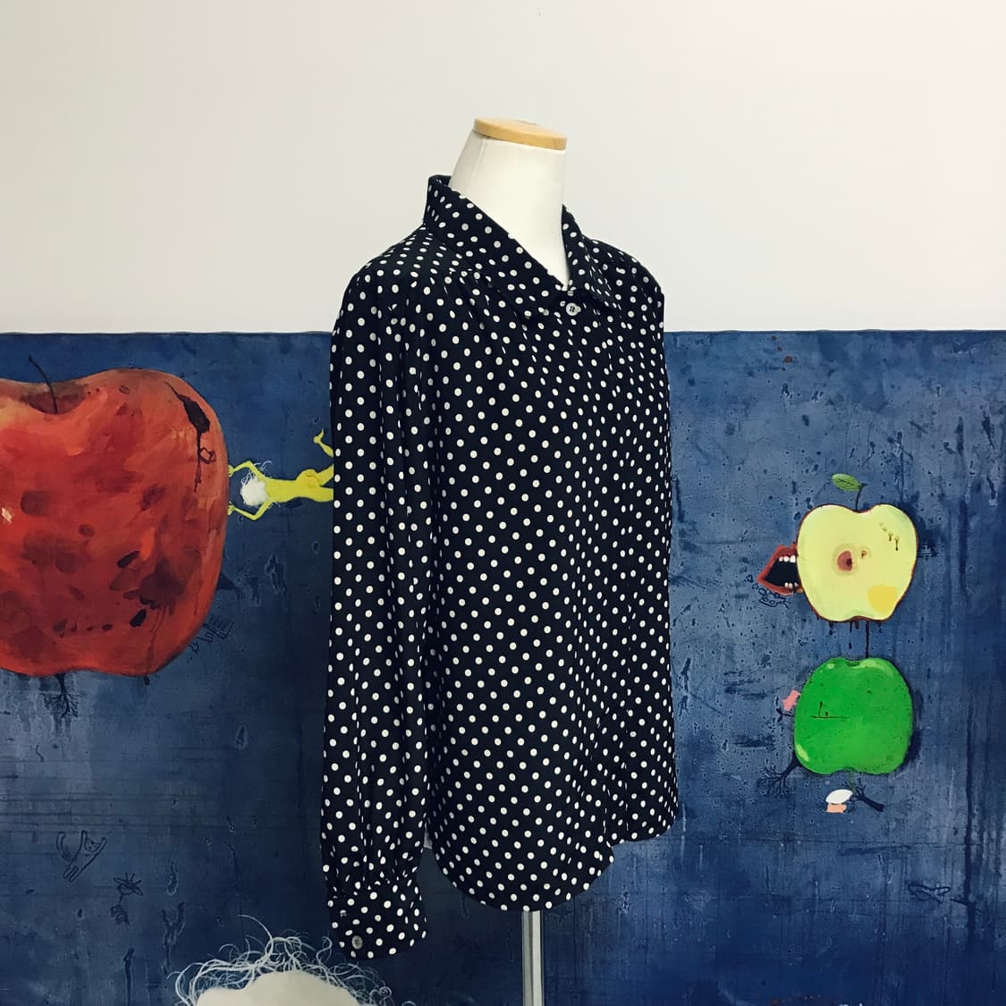 B10) Leilian Japan vintage Blouse 상품이미지2