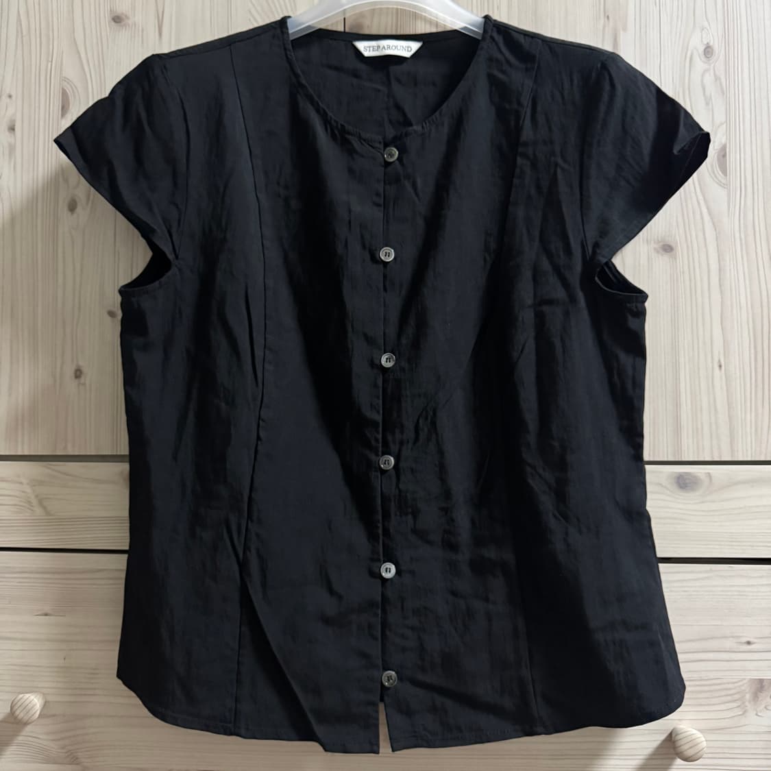 스텝어라운드 cap sleeve blouse 슬리브 블라우스 상품이미지6