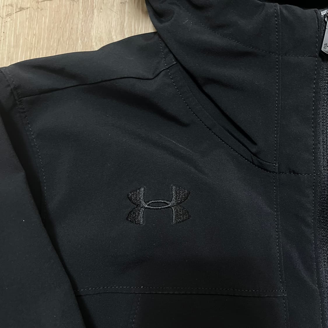 언더아머 여성 로고 후드 바람막이 자켓 L(100) 상품이미지5