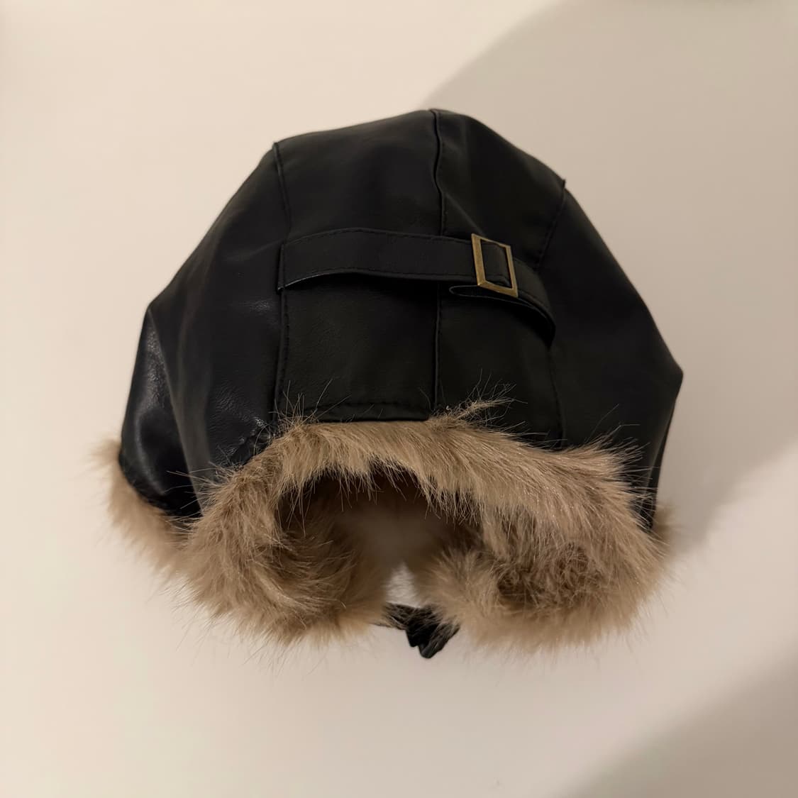 군밤장수 모자 leather trooper hat 상품이미지4