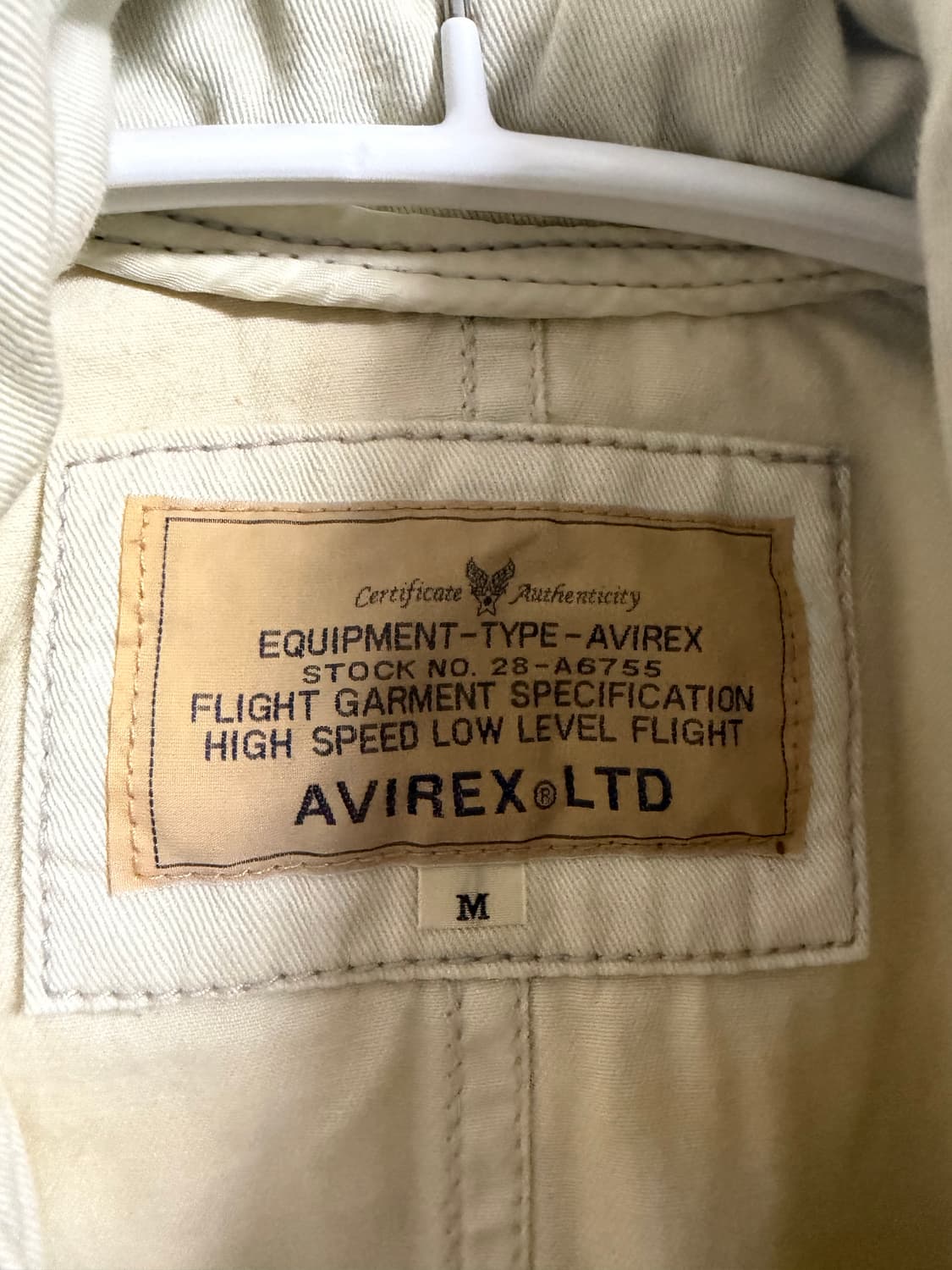 아비렉스 멀티 포켓 플라이트 자켓 상품이미지3