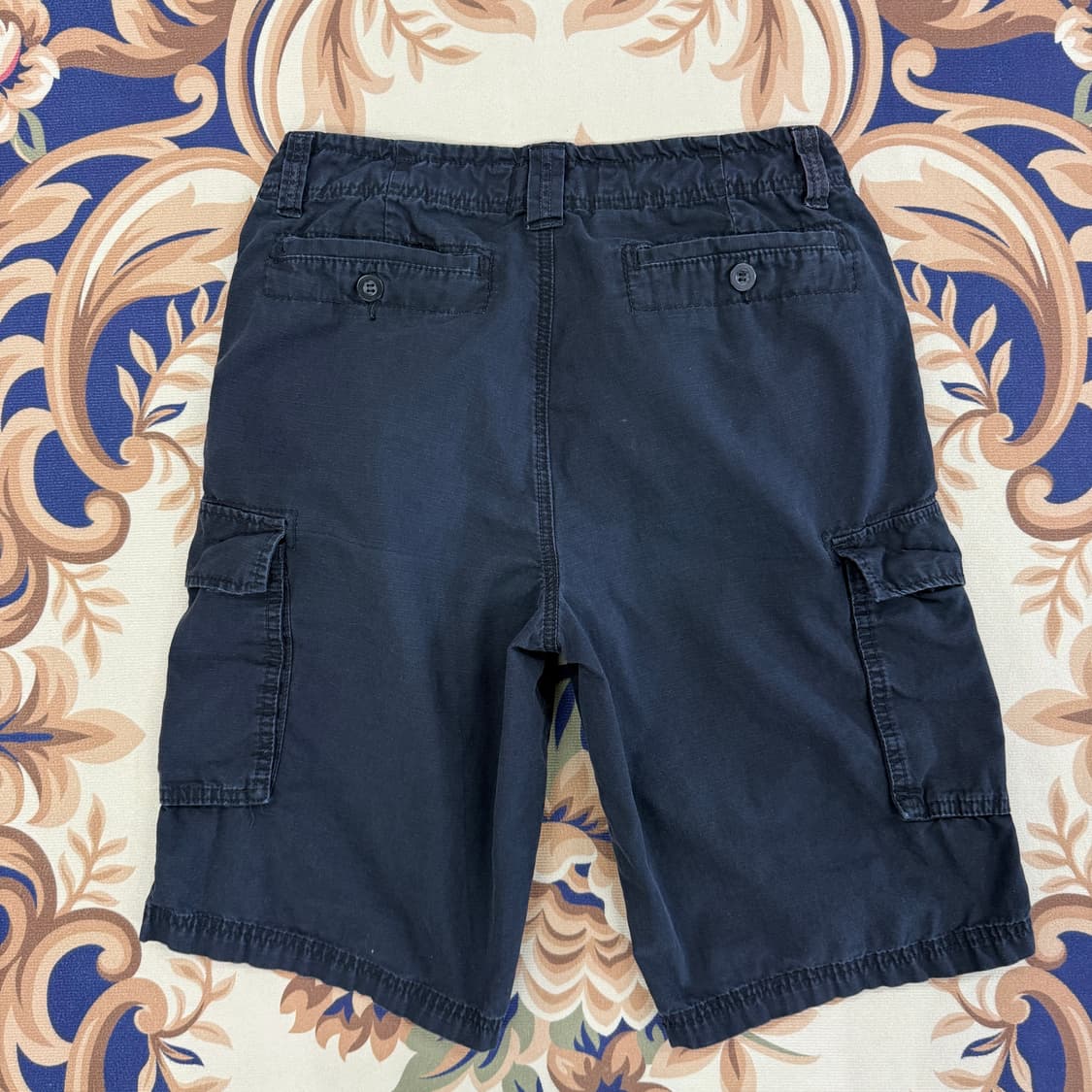 (31)캘빈클라인 Calvinklein 코튼 립스탑 카고반바지(블랙) 상품이미지3