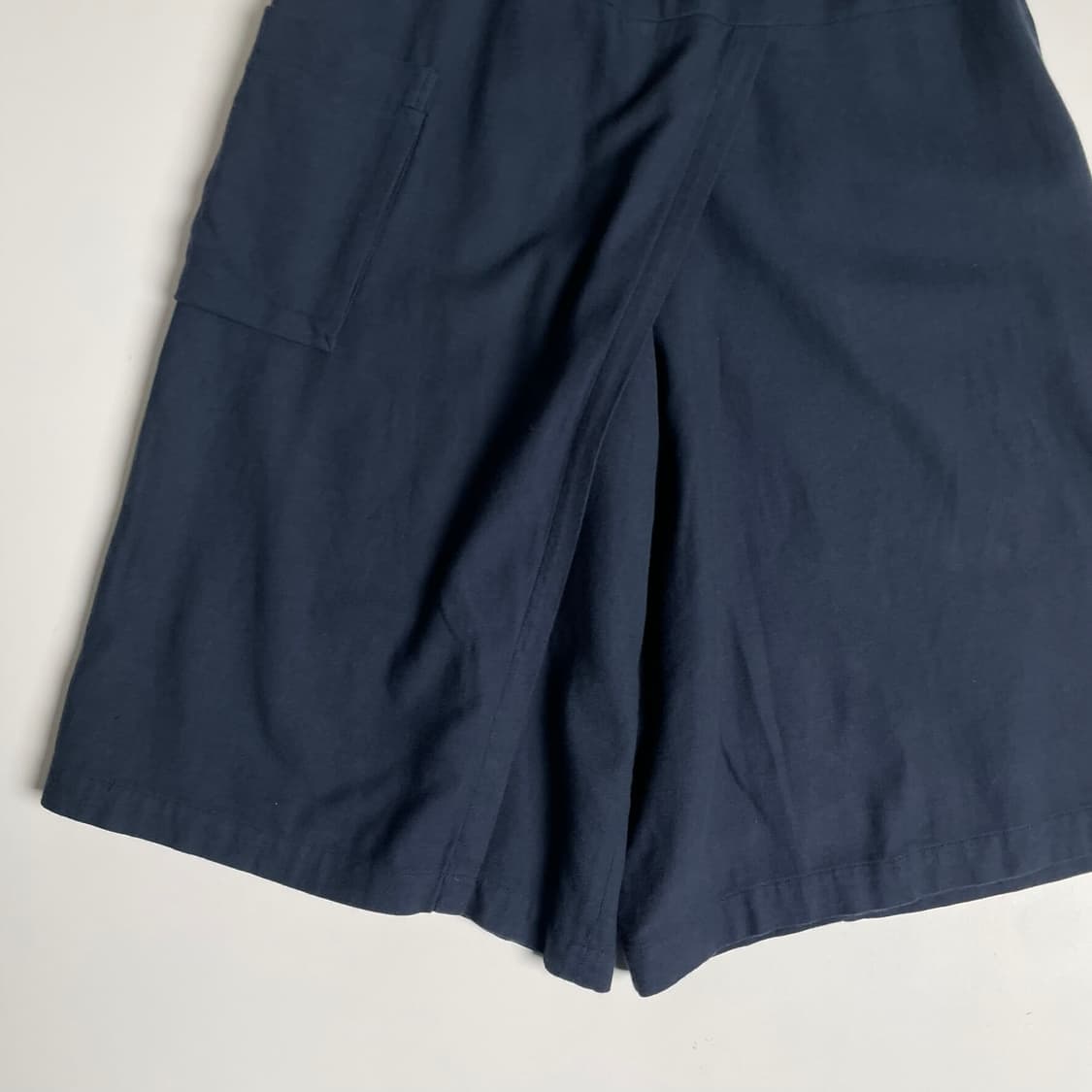 Plantation 코튼 울 블렌드 랩 팬츠 상품이미지3