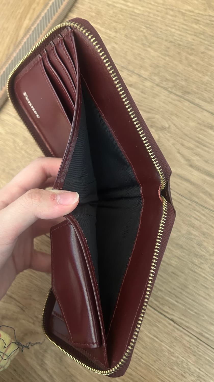 Fennec 지갑 브라운 와인 컬러 상품이미지5