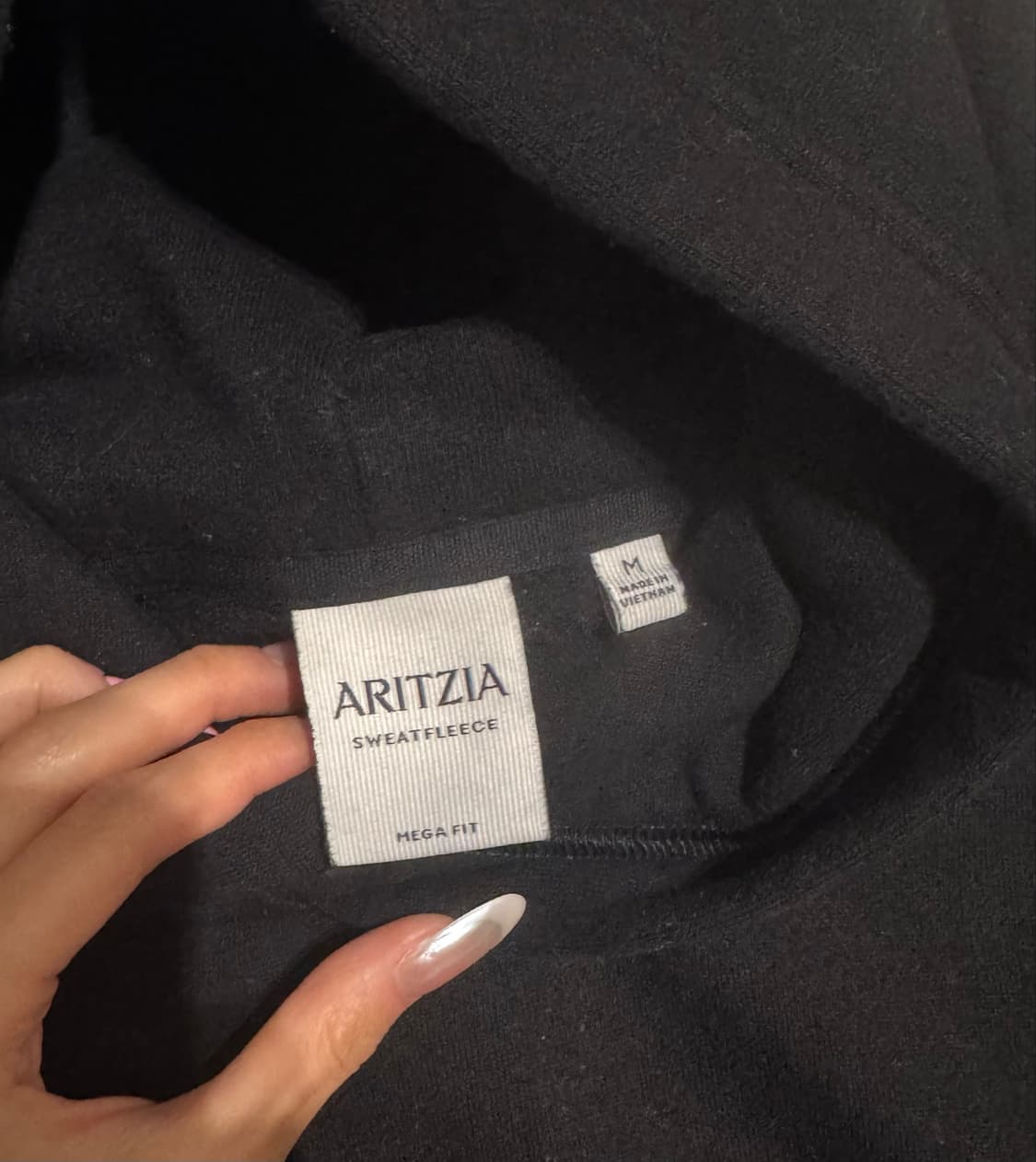 Aritzia Black Hoodie 상품이미지3