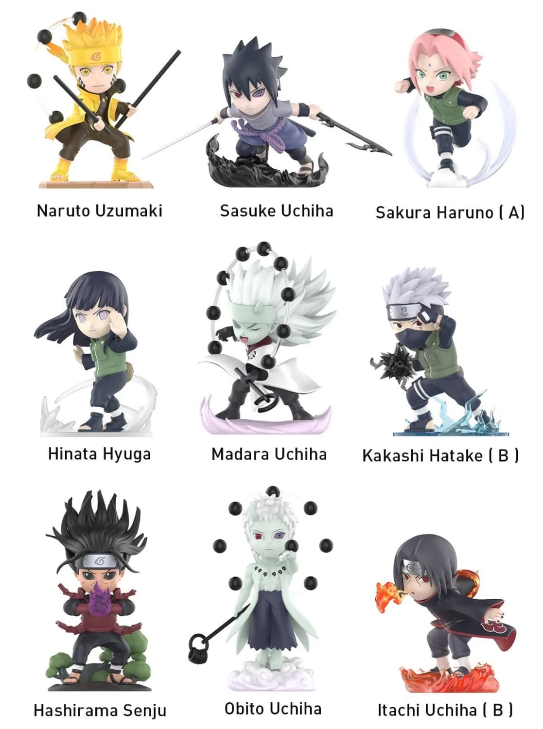 나루토 팝마트 피규어 일괄 판매 상품이미지1