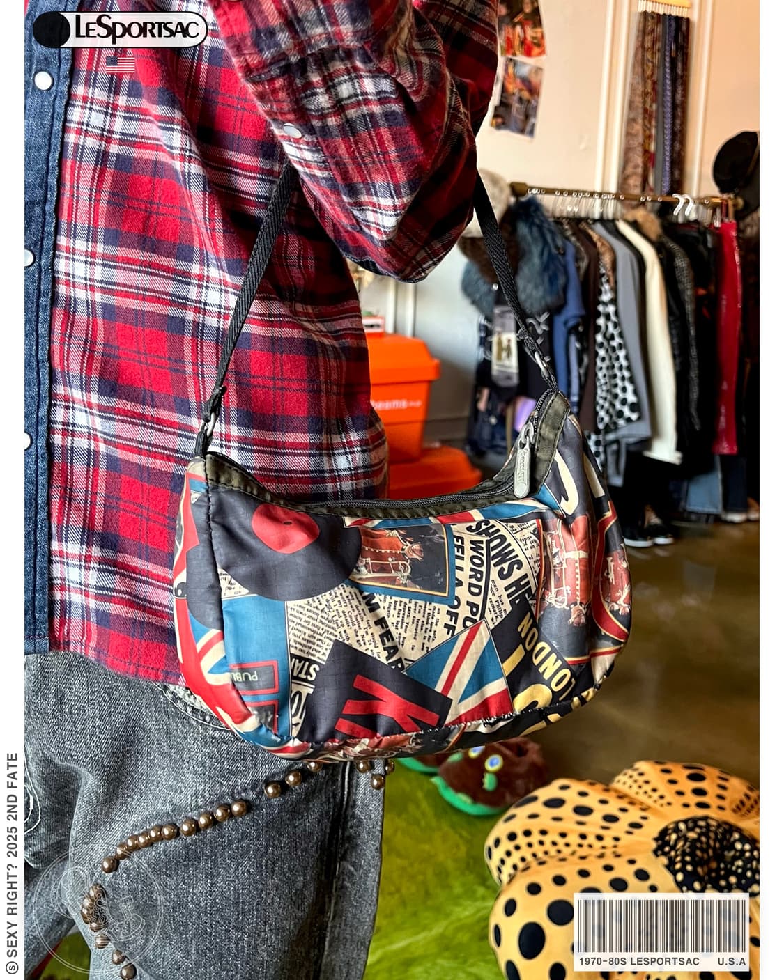 1970-80s Old LeSportsac Archive Mini Bag 상품이미지1