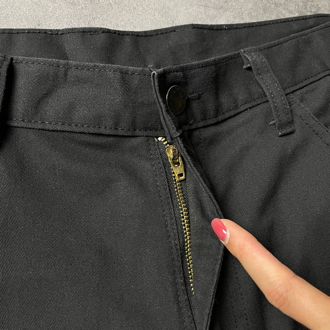 DICKIES 디키즈 빈티지 블랙 워크 하프팬츠 A01113 상품이미지3