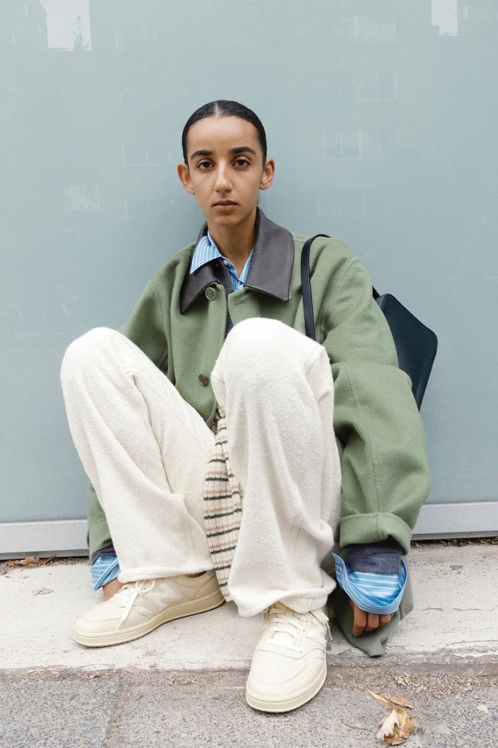 뉴발란스 x 오라리 T500 빈티지 아이보리 크림 290(M11) 상품이미지5