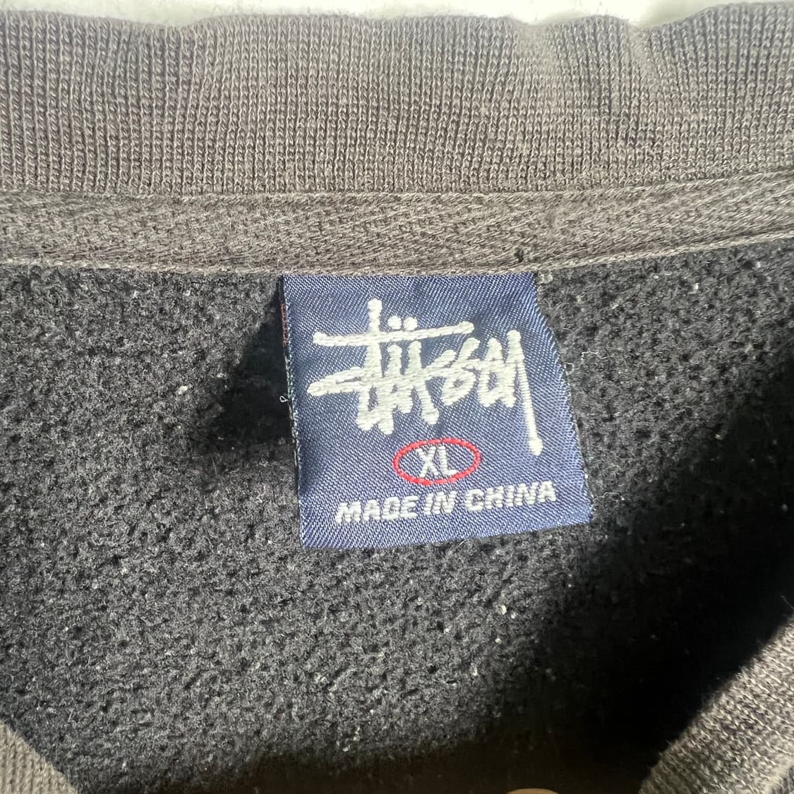 90's 올드 스투시 베어 로고 맨투맨 XL 상품이미지3