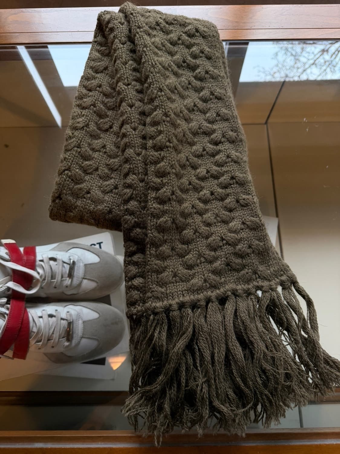 ESEMPLARE 알파카 울 머플러 상품이미지6