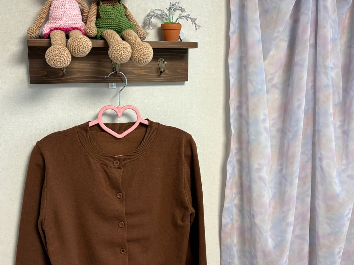 브라운 카디건 상품이미지2