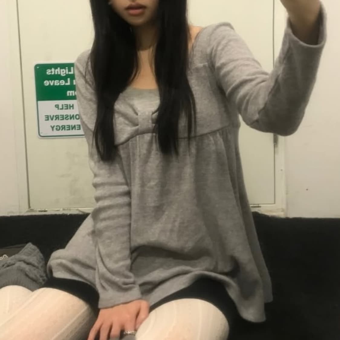 익스파이어드걸 밤비 소프트 탑 라이트그레이 상품이미지3