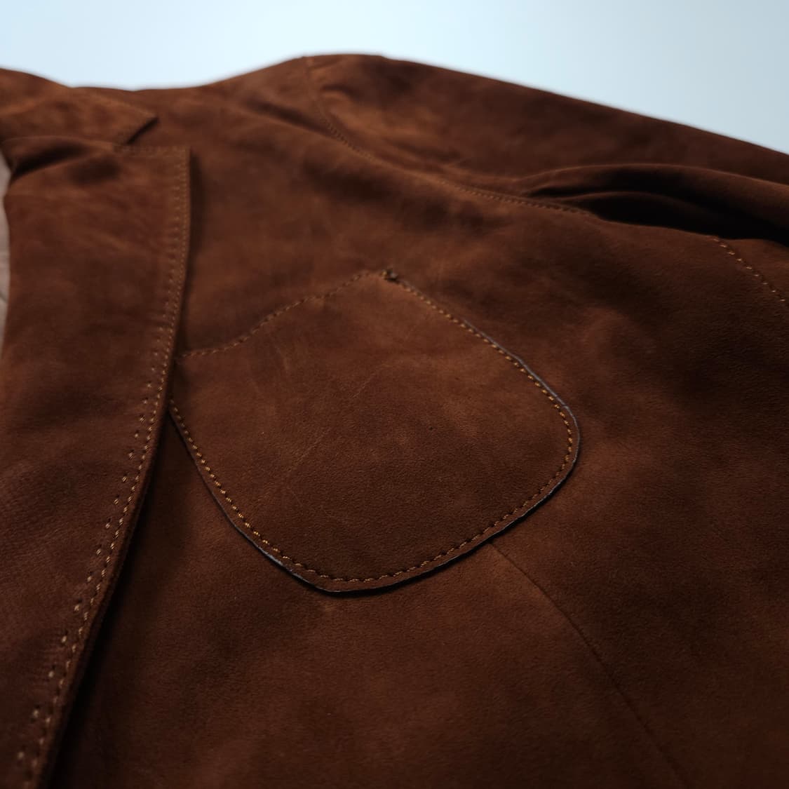 빨질레리 양가죽 스웨이드 웨스턴 블레이저 (XL) 상품이미지3