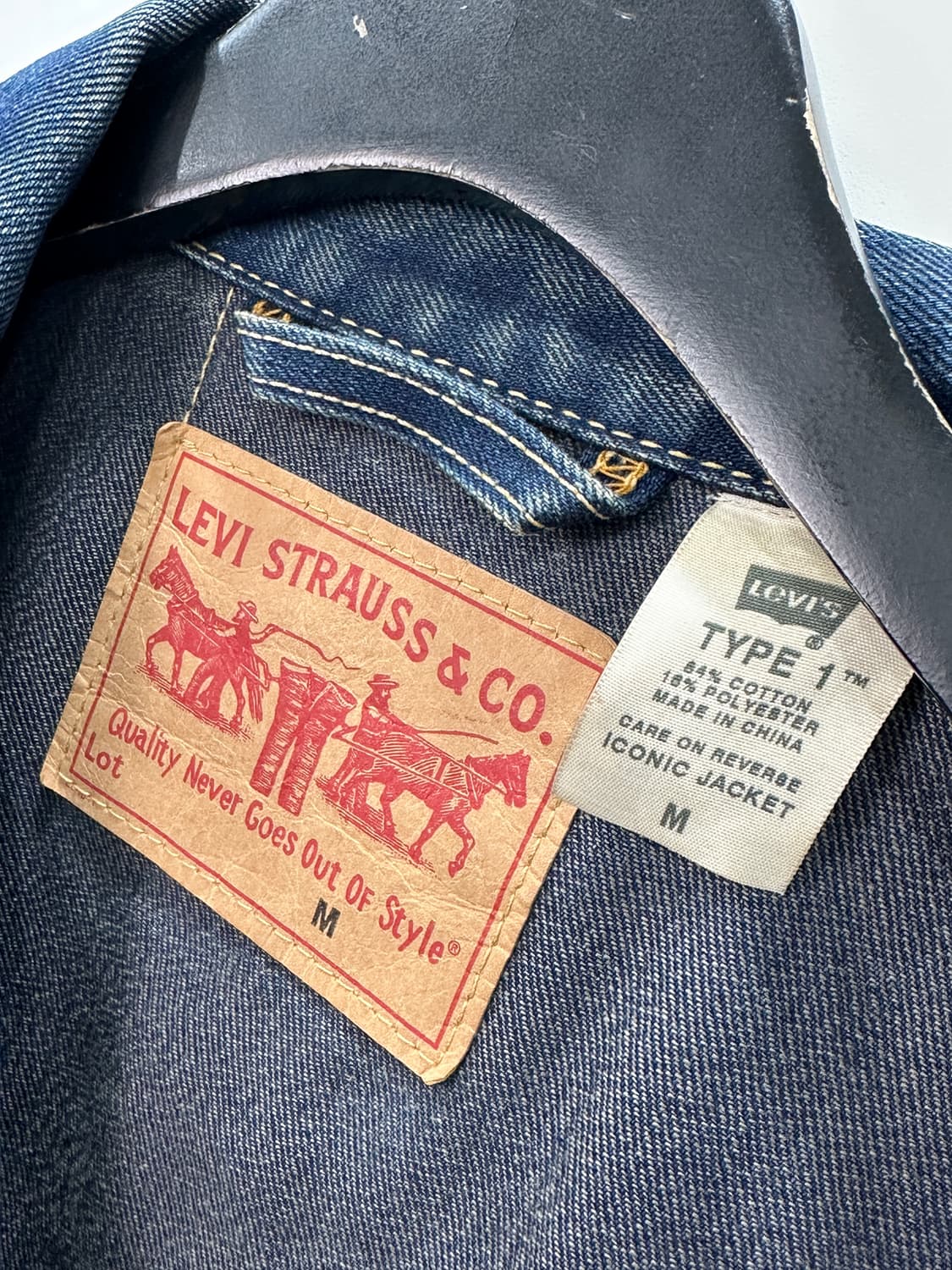 리바이스 타입원 데님자켓 M 상품이미지5
