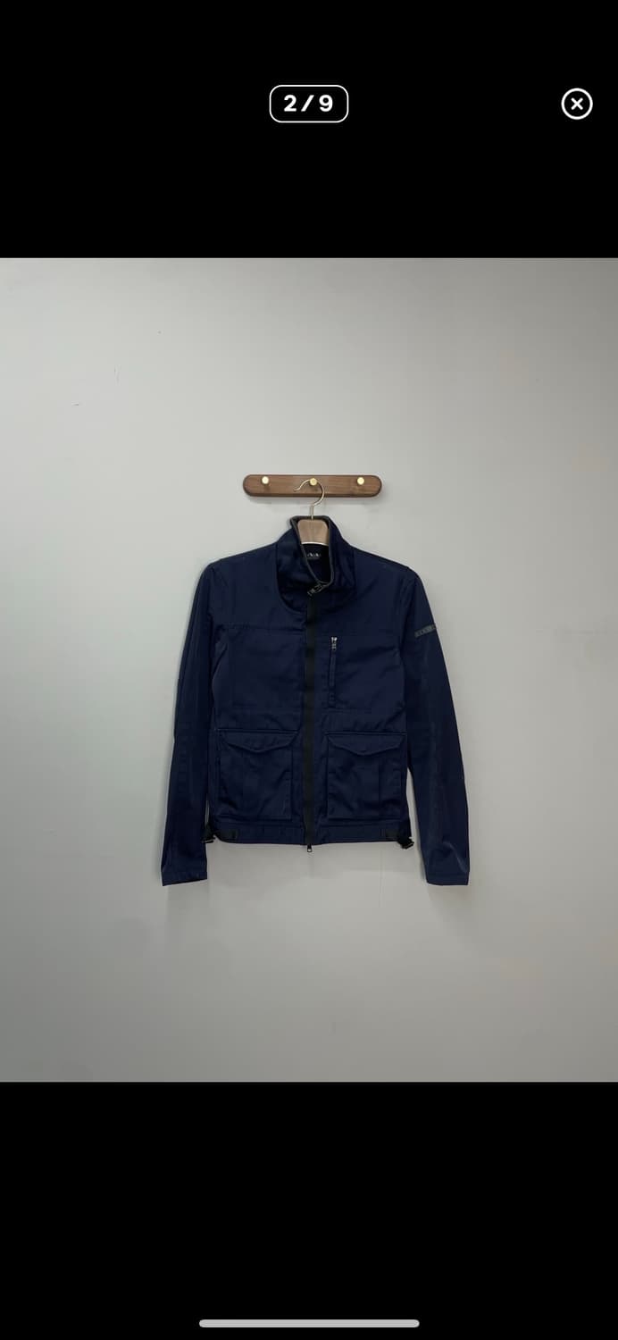 아르마니 익스체인지 네이비 하이넥 자켓 A3231 상품이미지2