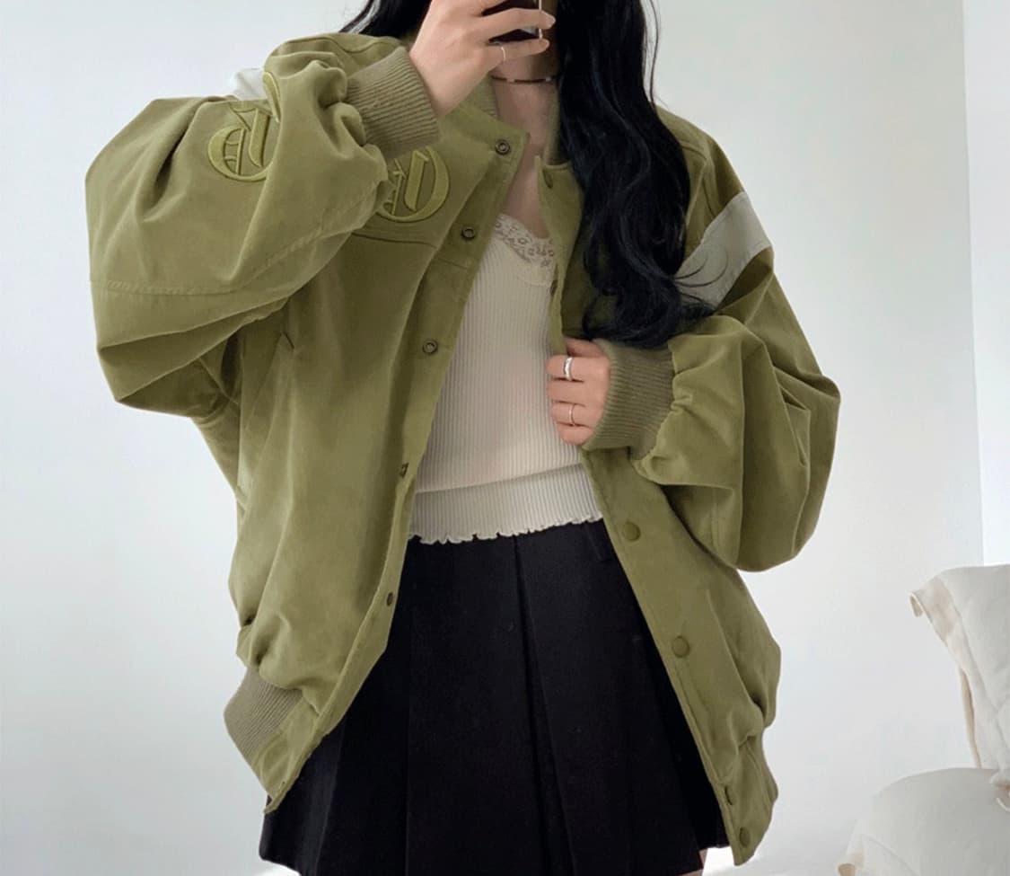 루루서울 바시티 자켓 상품이미지1