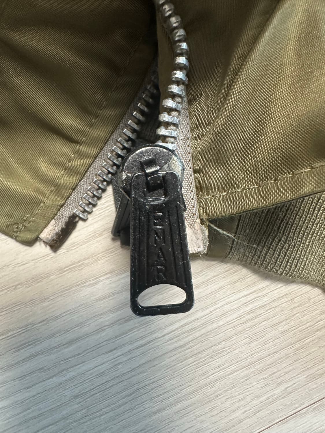 90s HOPE MFG INC 카모 리버시블 MA-1 상품이미지5