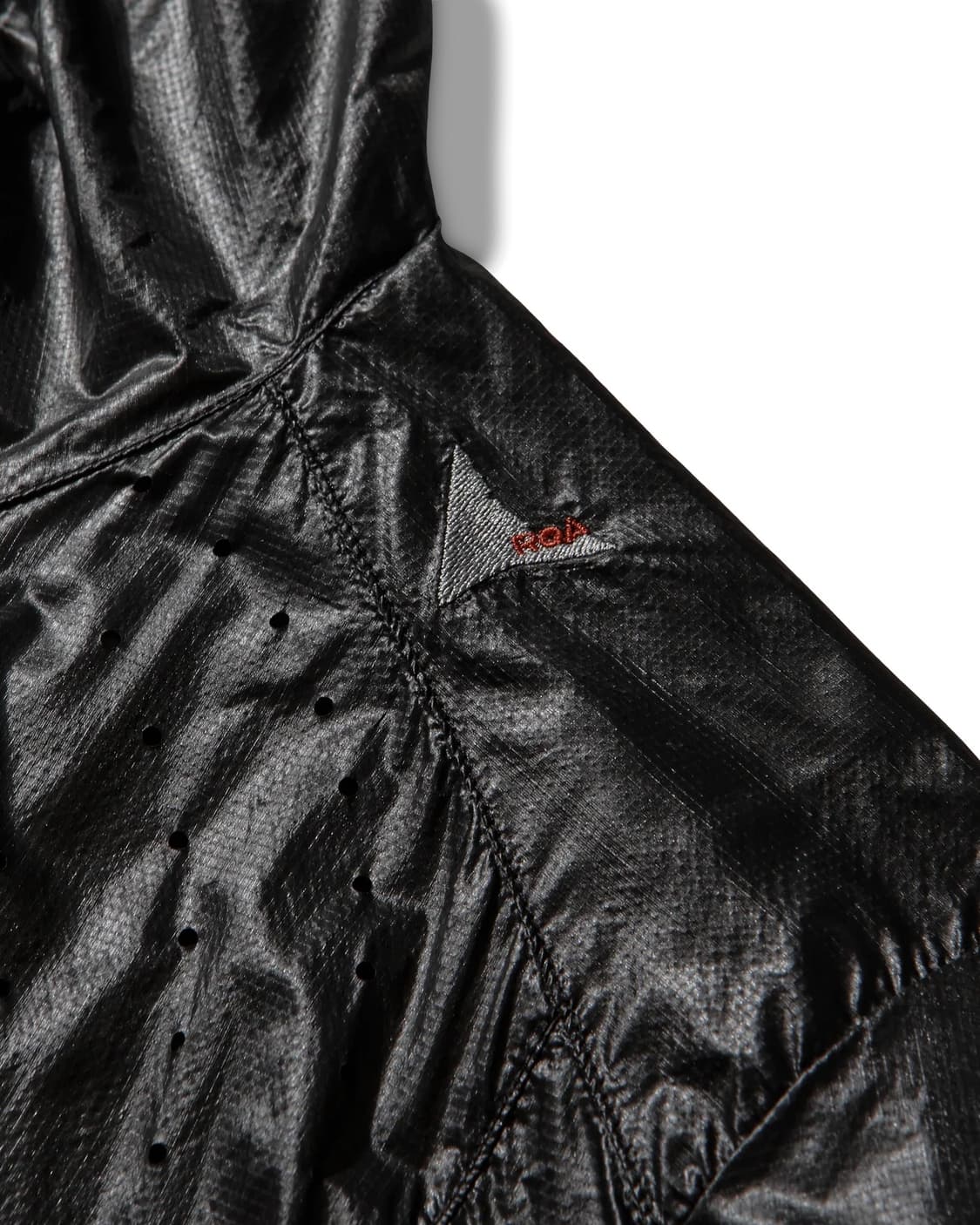 [M,L,XL]로아 하이킹 26ss 휴 패커블 윈드 자켓/블랙 상품이미지9