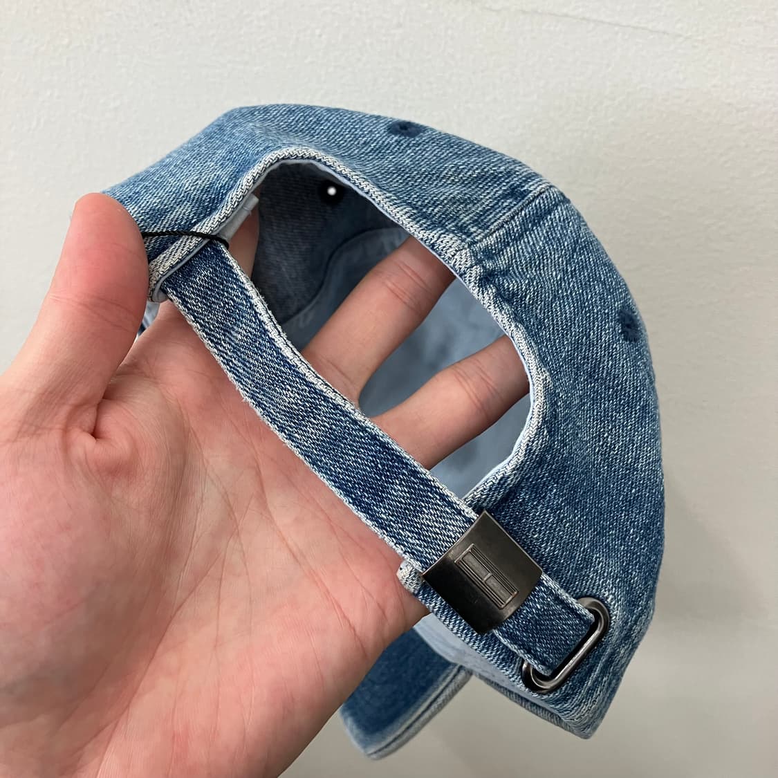 243 타미힐피거 데님 볼캡 모자 상품이미지2