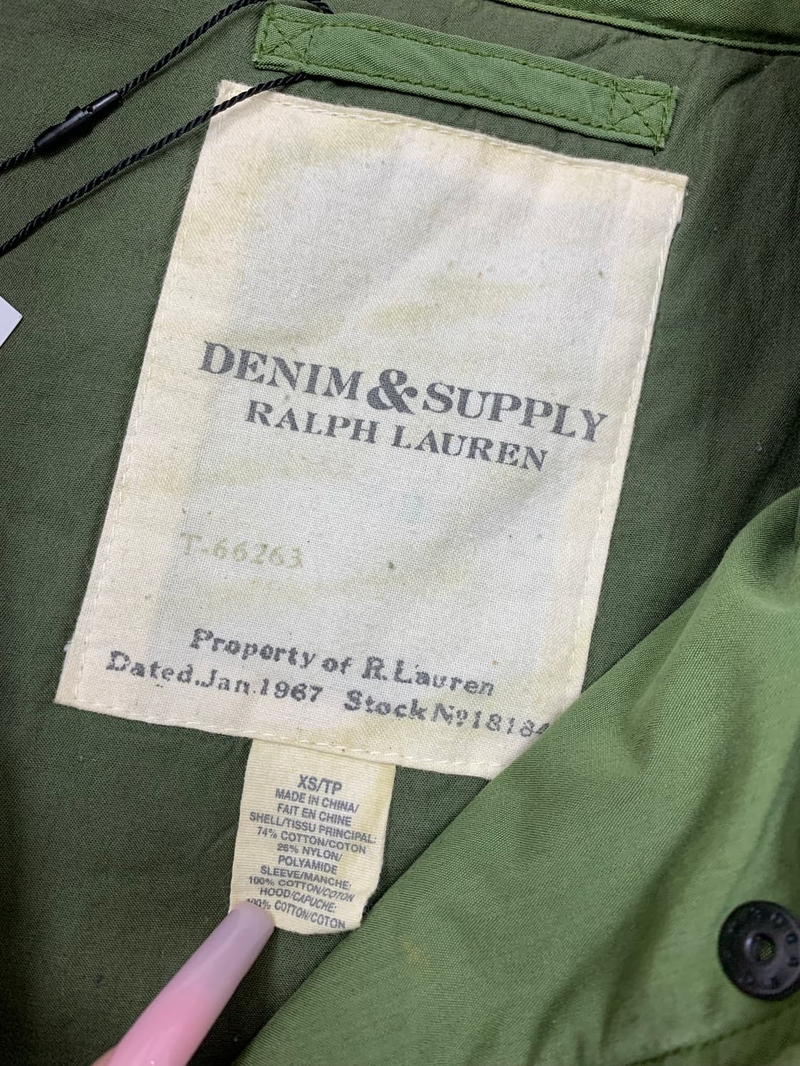 데님앤서플라이 밀리터리 자켓 #475 상품이미지4