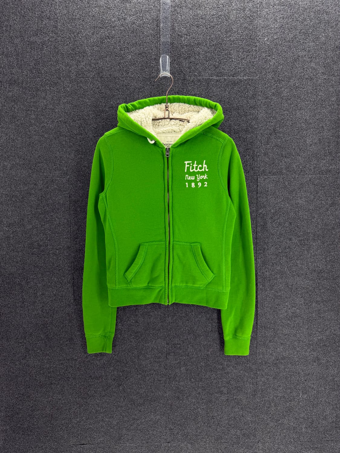 보아 양털 후드집업 상품이미지1