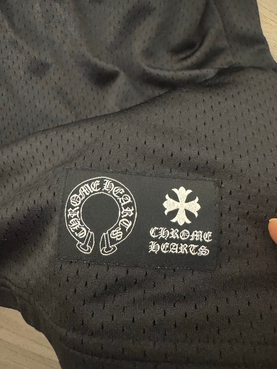 크롬하츠 메쉬 롱슬리브 블랙 XL 상품이미지4