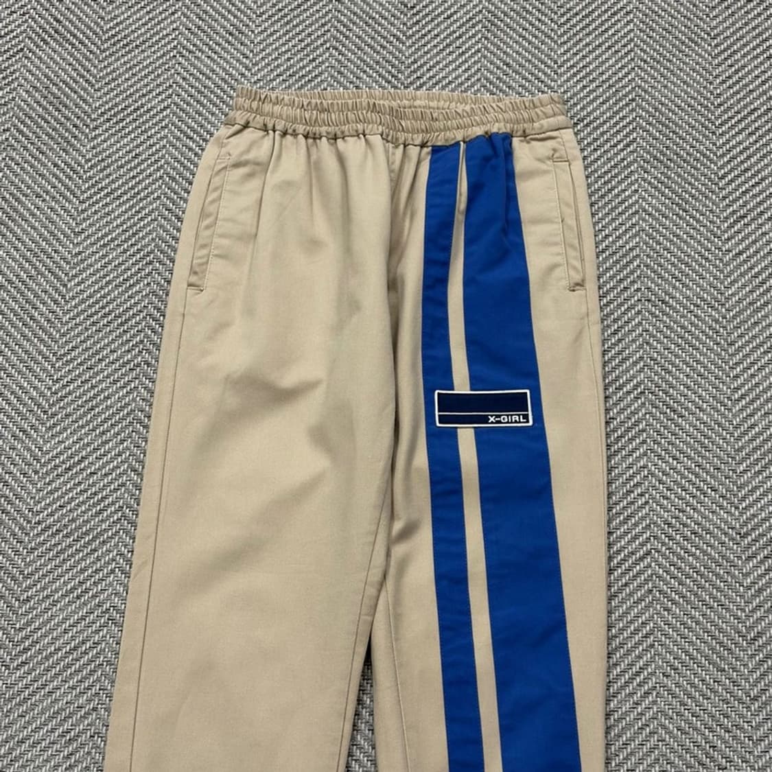 엑스걸 자수패치 조거팬츠 v2497  상품이미지3