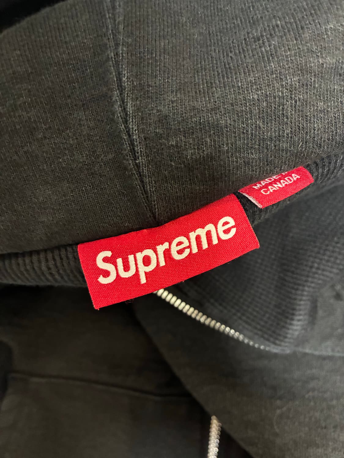 슈프림 아크 써멀 후드집업 블랙 XXL 상품이미지3