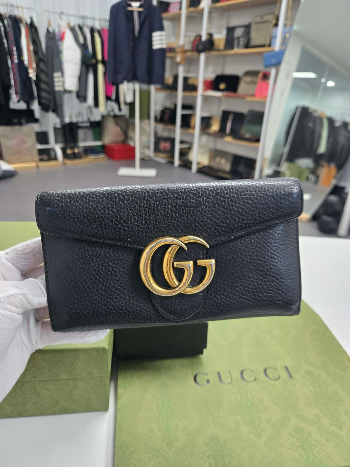 [40%할인] 구찌 마몬트 장지갑 상품이미지1