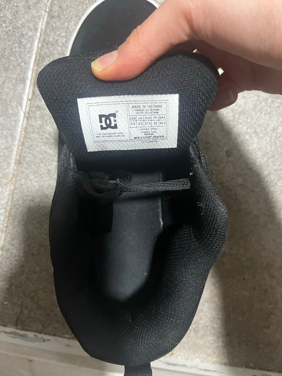 Dc shoes 디씨슈즈 스케이터 스니커즈 235 상품이미지2