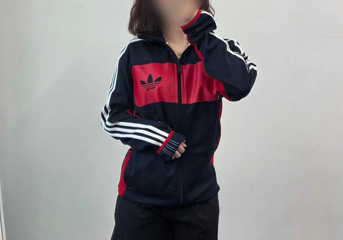 [프립]아디다스 오리지널 네이비/레드 져지 상품이미지1
