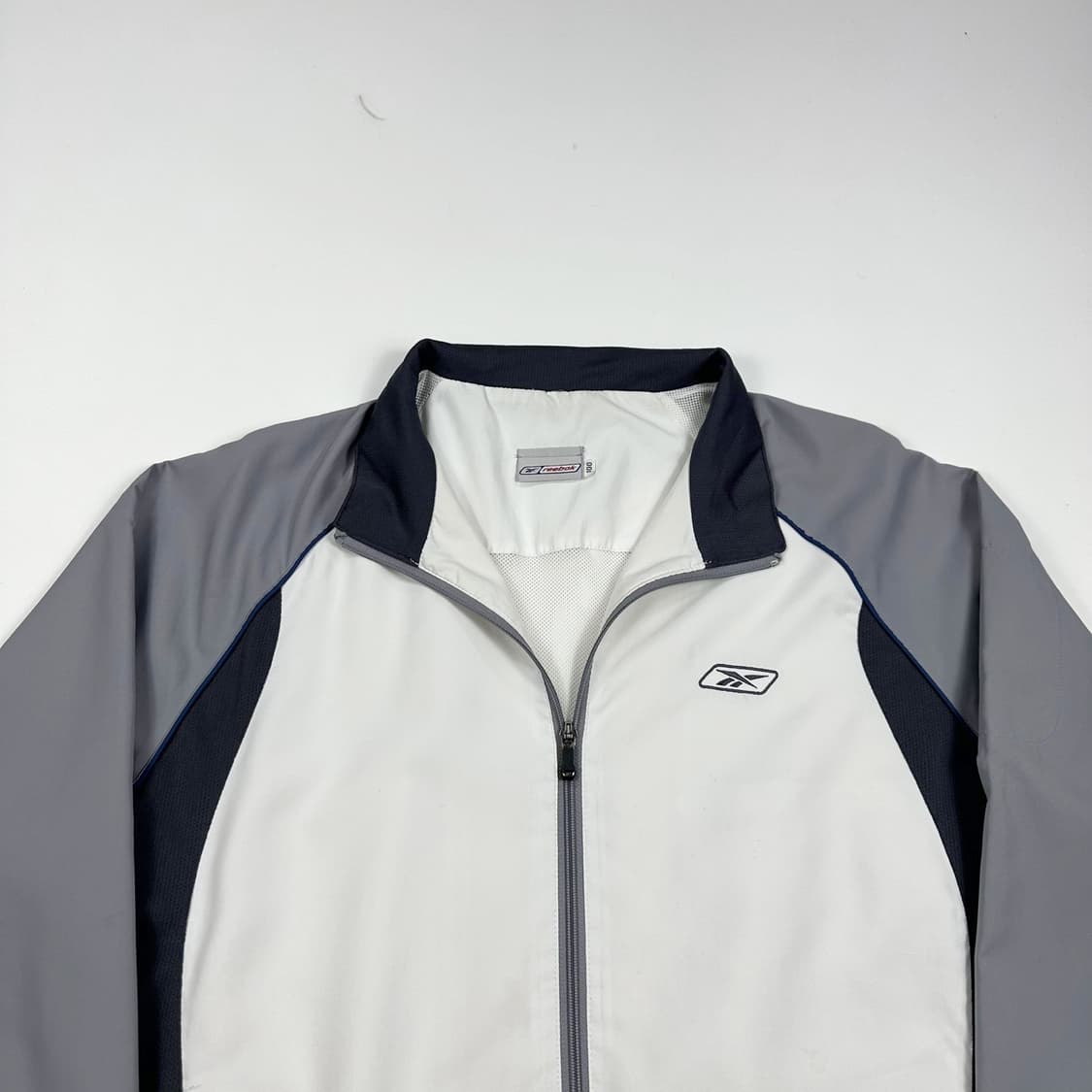 리복 클래식 차콜 투톤 바람막이 자켓 (L) 상품이미지1