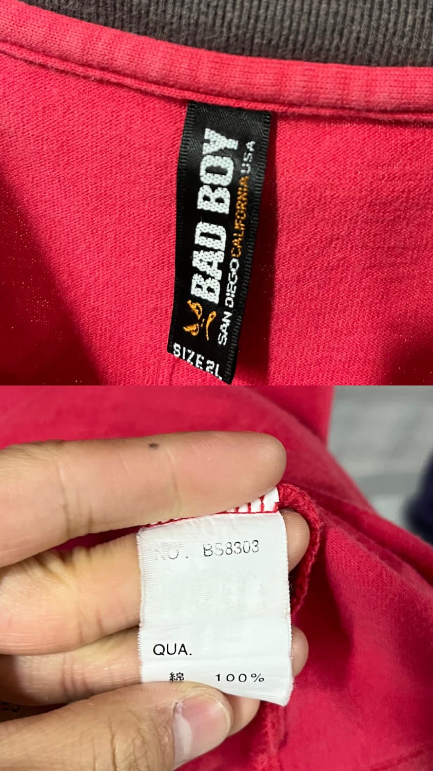 Bad Boy layered tee 상품이미지8