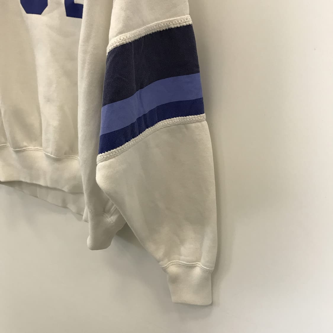 폴로 랄프로렌 빅로고 스트라이프소매 크롭후드 QR정품 [M] 상품이미지3