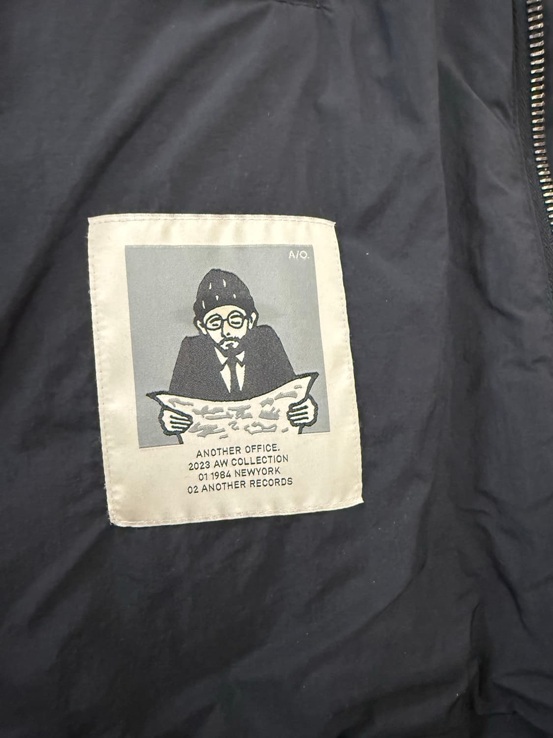 어나더오피스 2nd goosedown parka(Almost Black) 상품이미지7