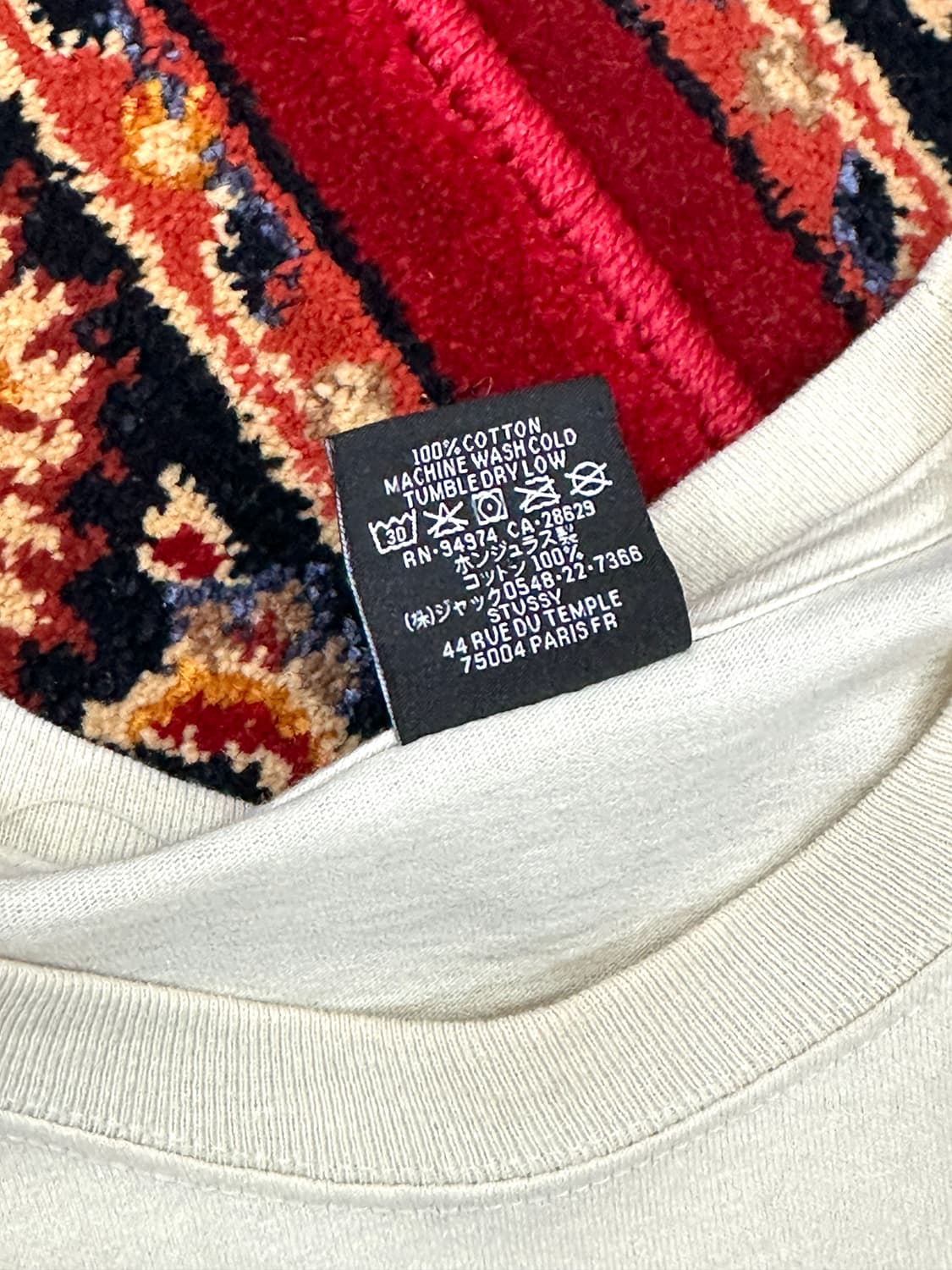 스투시 월드투어 롱슬리브M 상품이미지4