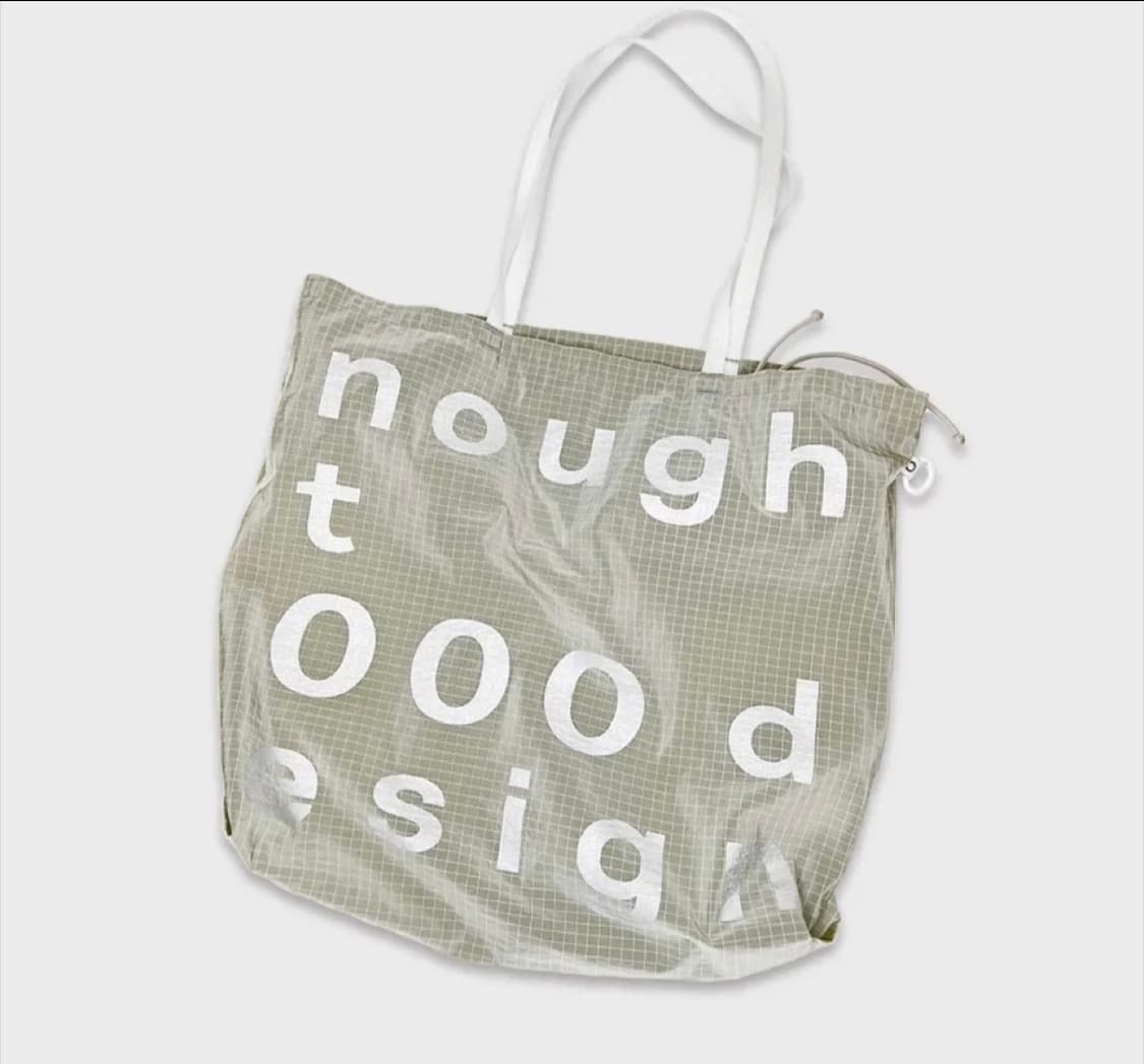 Nought 000 노우트 디자인 홀리데이백 샌드그레이 새제품 상품이미지1