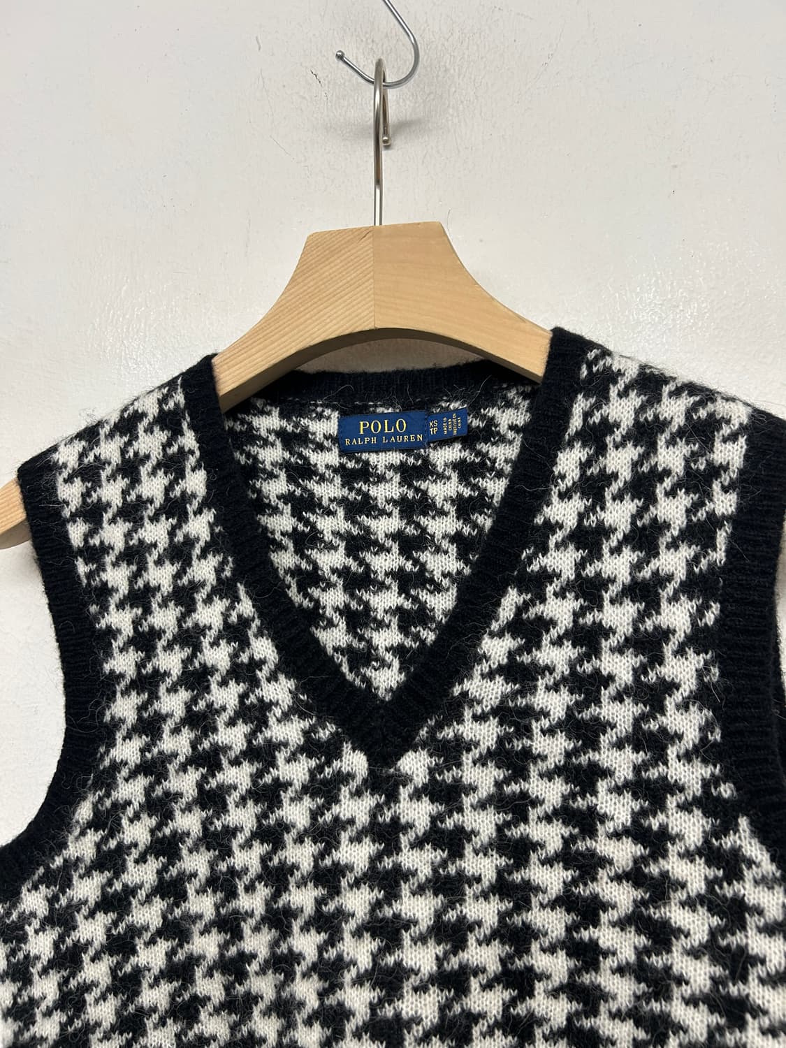 폴로 랄프로렌 하운드투스 체크 니트베스트 상품이미지2