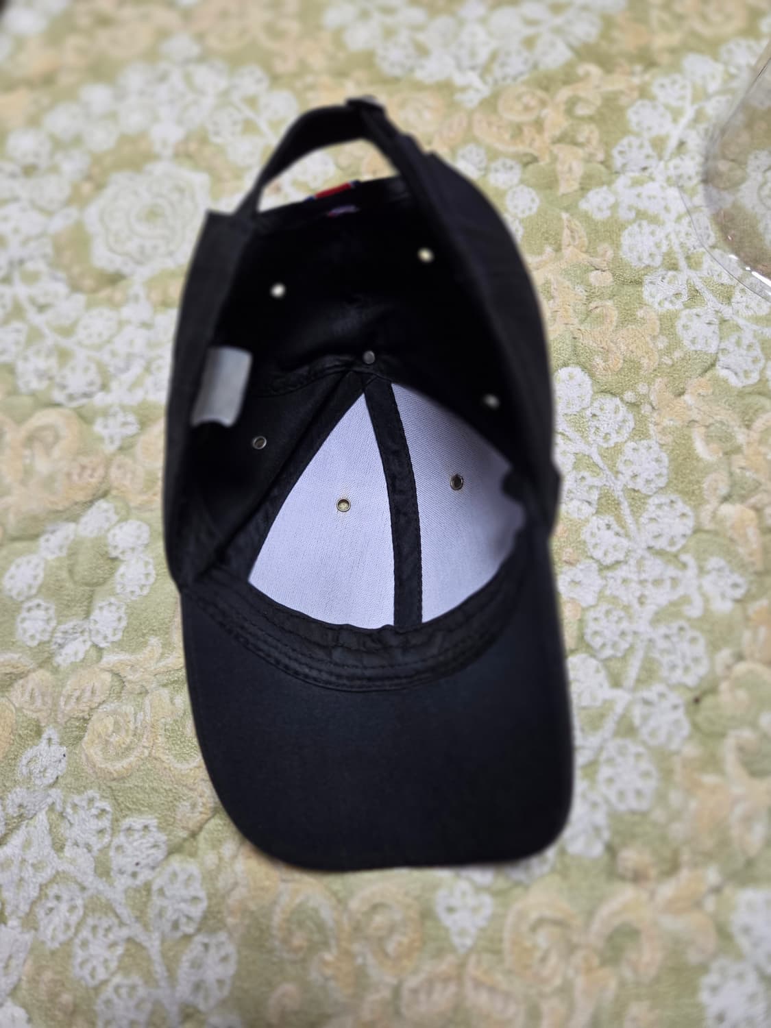 오프화이트 블랙 볼캡 모자 상품이미지4